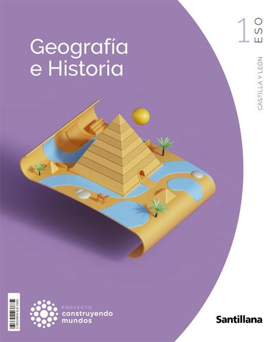 GEOGRAFIA E HISTORIA C-LEÓN 1ºESO CONSTRUYENDO MUNDOS | Varios autores | 9788468058610 (SANTILLANA)