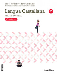 ✅ FPB 2 CUADERNO LENGUA CASTELLANA 2023 - DESCONOCIDO - SANTILLANA - 9788468058993
