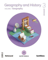 GEOGRAPHY & HISTORY 3ºESO WORLD MAKERS | Varios autores | 9788468059716 (SANTILLANA)