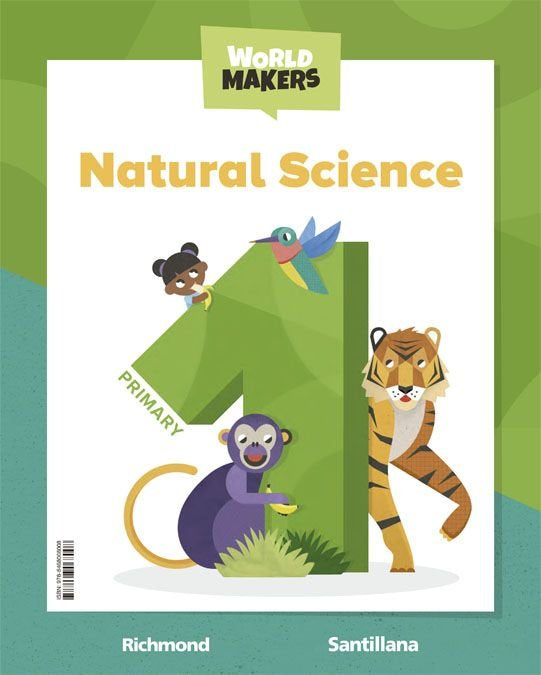 NATURAL SCIENCE ST 1oEP 22 WORLD MAKERS | AA,VV | 9788468068008 (Santillana)