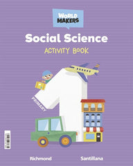 SOCIAL SCIENCE WB 1oEP 22 WORLD MAKERS | AA,VV | 9788468071008 (Santillana)