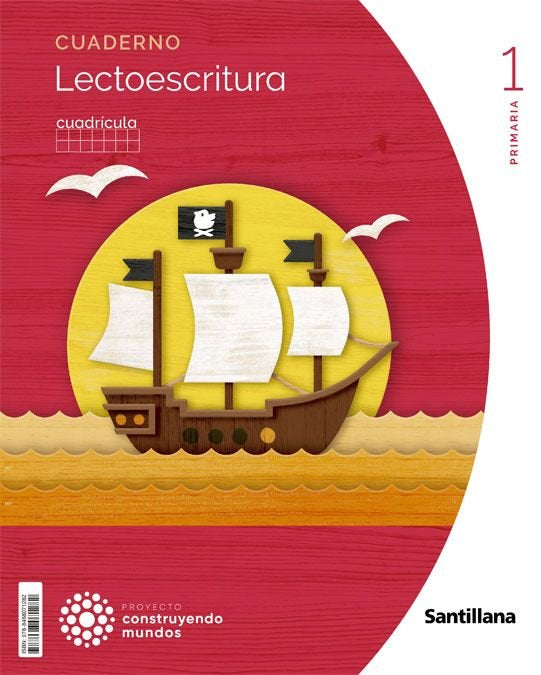 CUAD,LENGUA 1 1oEP CUADRIC,LECTO,22 CONSTRUYENDO MUNDOS | AA,VV | 9788468071282 (Santillana)