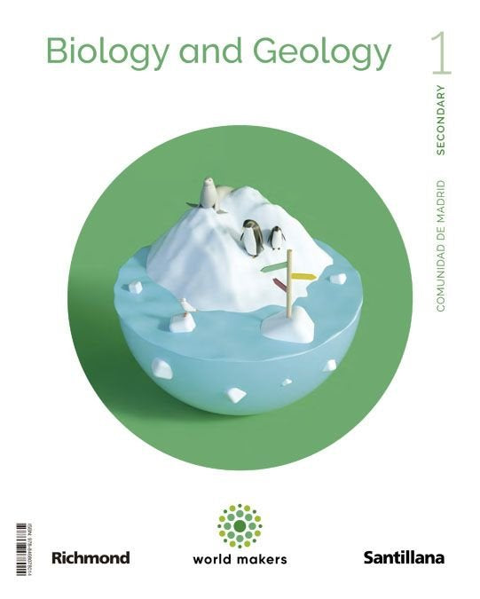 BIOLOGY & GEOLOGY MADRID 1ºESO WORLD MAKERS | Varios autores | 9788468078014 (SANTILLANA)