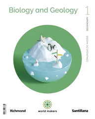 BIOLOGY & GEOLOGY MADRID 1ºESO WORLD MAKERS | Varios autores | 9788468078014 (SANTILLANA)