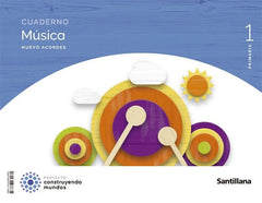 CUAD,MUSICA 1oEP NUEVO ACORDES 22 ACORDES | AA,VV | 9788468079981 (Santillana)