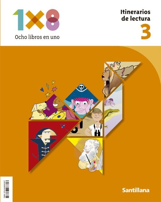 ITINERARIOS DE LECTURA 1X8 3 PRIMARIA | Varios autores | 9788468083827 (Santillana)