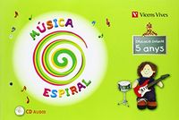 ESPIRAL MAGICA, MUSICA 5-6 ANYS | PEREZ CALAFELL, MATILDE | 9788468200026 (Vicens Vives)