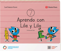 APRENDO CON LILO Y LILA CUADERNO 7 EI5 22 | | 9788468282916 (Vicens Vives)