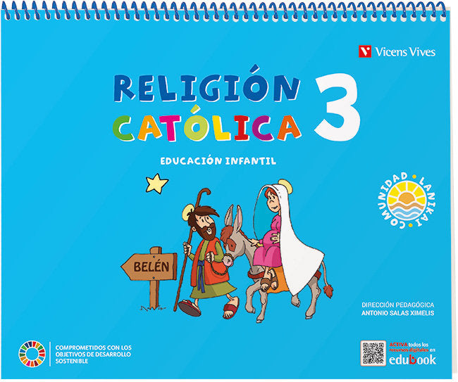 RELIGION EI3 LANIKAI 22 EN COMUNIDAD | Varios Autores | 9788468283036 (Vicens Vives)