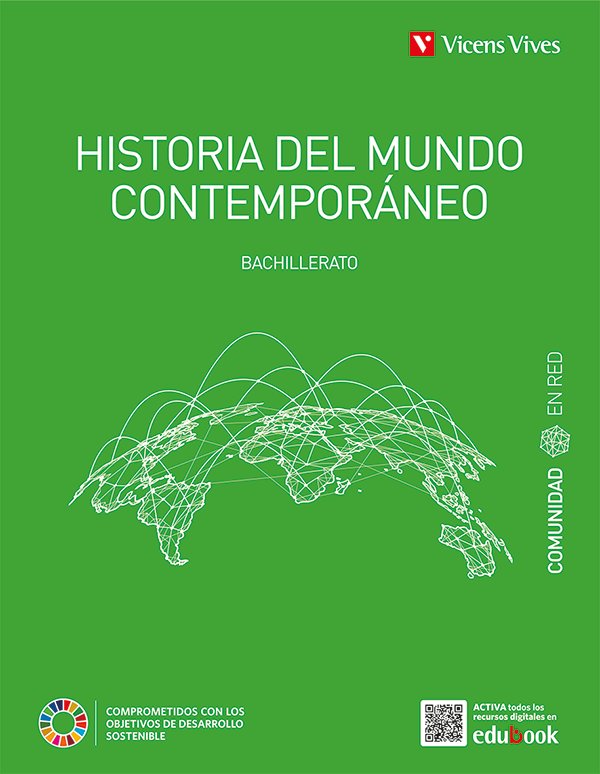 ✅ HISTORIA MUNDO CONTEMPORANEO 1ºNB COMUNIDAD RED 22 I AA,VV I VICENS VIVES I 9788468285887