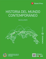 ✅ HISTORIA MUNDO CONTEMPORANEO 1ºNB COMUNIDAD RED 22 I AA,VV I VICENS VIVES I 9788468285887