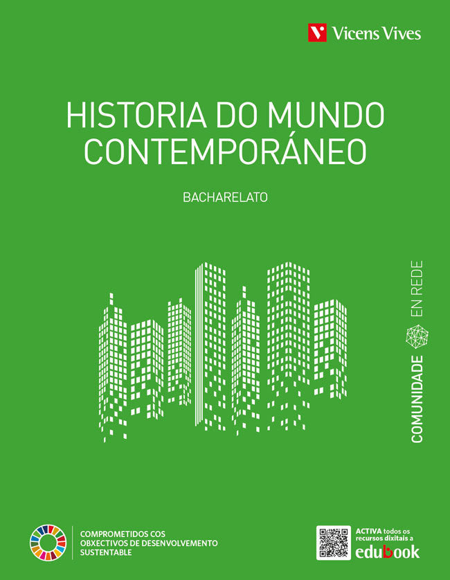 ✅ HISTORIA MUNDO CONTEMPORANEO 1ºNB GALLEGO COMUNIDAD 22 I AA,VV I VICENS VIVES I 9788468287690