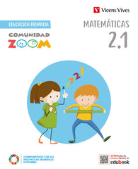 MATEMATICAS 2º de Primaria TRIM+MATERIAL MANIP COM,ZOOM 23 | EQUIPO EDITORIAL | 9788468291840 (Vicens Vives)