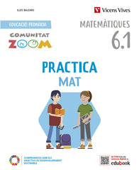 PracticaMat 6 activitats. Illes Balears (6.1-6.2-6.3) (Comunitat Zoom) | Varios autores | 9788468292809 (Vicens Vives)