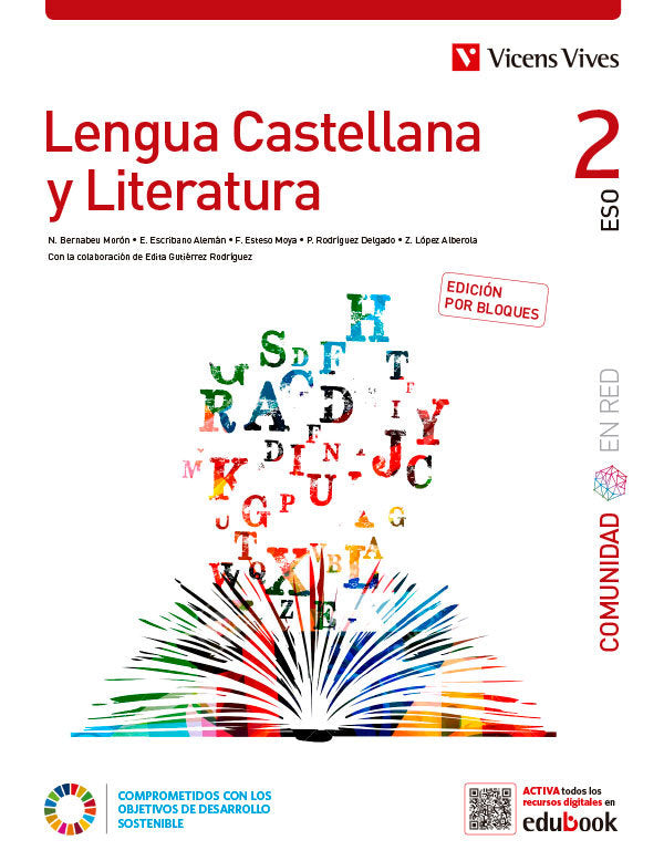 Lengua Castellana y Literatura 2. (Comunidad en Red). Edición por bloques | Varios autores | 9788468293110 (VICENS VIVES)