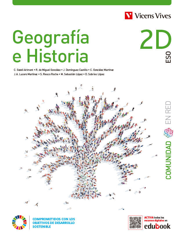 Geografía e Historia 2D Diversidad (Comunidad en Red) | Varios autores | 9788468295541 (VICENS VIVES)