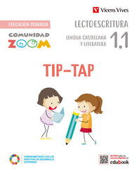 TIP-TAP LENGUA CASTELLANA 1oEP (1,1 1,2) COM,ZOOM 23 | EQUIPO EDITORIAL | 9788468298870 (Vicens Vives)