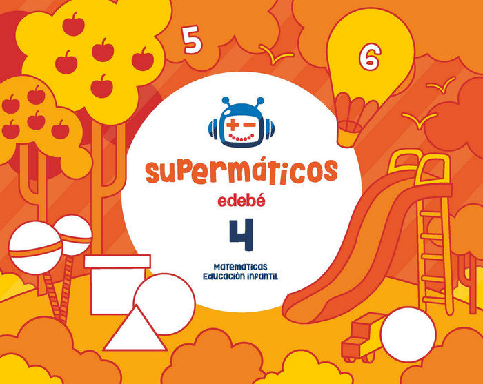 CUAD,MATEMATICAS 4 4AÑOS 1oTRIM, 17 SUPERMATICOS | AA,VV | 9788468333199 (Edebe)