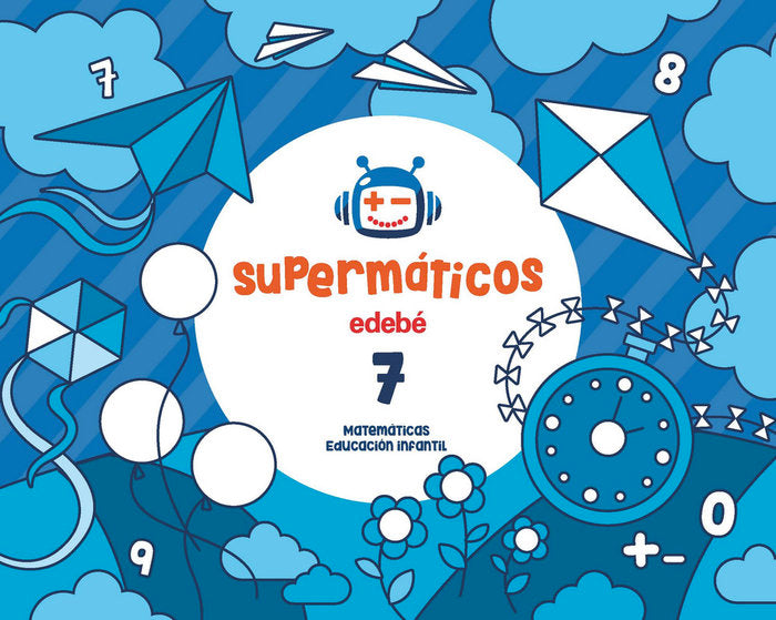 CUAD,MATEMATICAS 7 5AÑOS 1oTRIM, 17 SUPERMATICOS | AA,VV | 9788468333229 (Edebe)