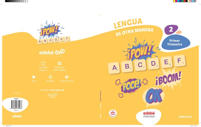 LENGUA 2º de Primaria ANDALUCIA 23 TRIMESTRES | AA,VV | 9788468364063 (Edebe)