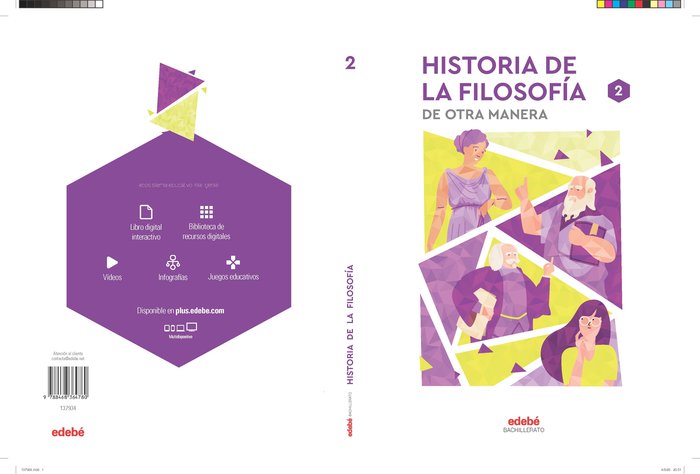 ✅ HISTORIA FILOSOFIA 2ºBACH 23 I AA,VV I EDEBE I 9788468364780