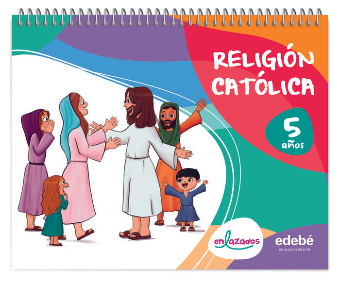 RELIGION 5AÑOS EI 24 ENLAZADOS | AA,VV | 9788468371061 (Edebe)