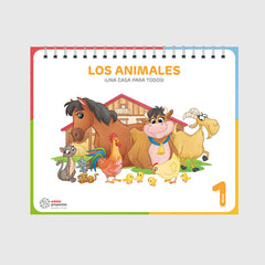 LOS ANIMALES 3AÑOS EI 24 | Varios Autores | 9788468371535 (Edebe)