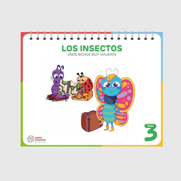 LOS INSECTOS 5AÑOS EI 24 | AA,VV | 9788468371658 (Edebe)