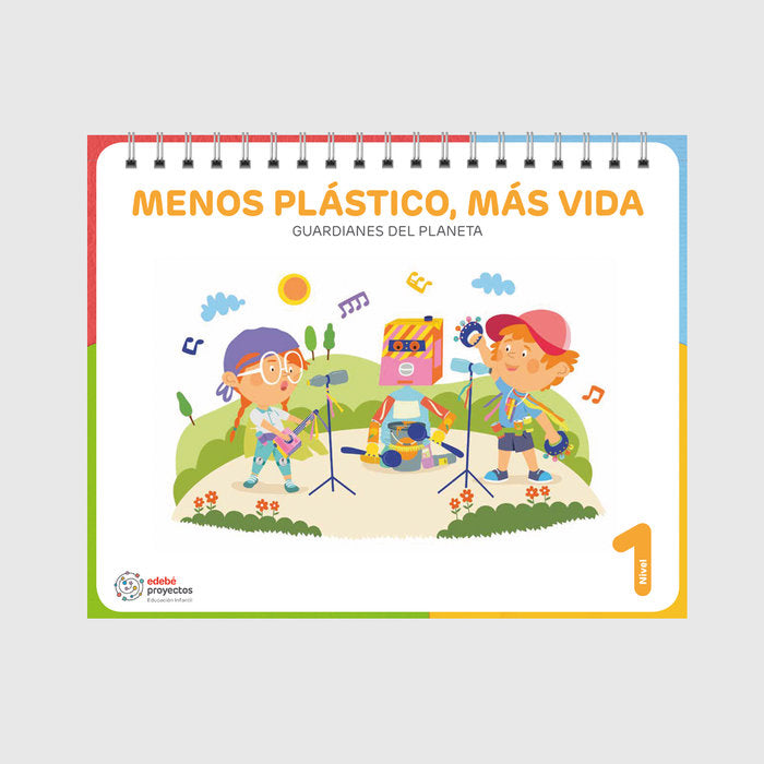 MENOS PLASTICO MAS VIDA 3AÑOS EI 24 | Varios Autores | 9788468371672 (Edebe)