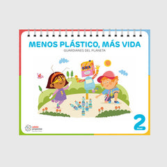 MENOS PLASTICO MAS VIDA 4AÑOS EI 24 | AA,VV | 9788468371689 (Edebe)