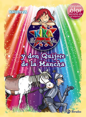 KIKA SUPERBRUJA Y DON QUIJOTE DE LA MANCHA COLOR+OLOR | Knister | 9788469601730 (Bruño)