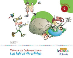 LETRAS DIVERTIDAS CUAD,6 EI 5AÑOS 16 LECTOESCRITURA | AA,VV | 9788469611494 (Bruño)