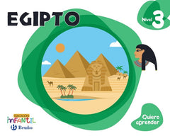 QUIERO APRENDER 3 EGIPTO 5AÑOS EI 16 | AA,VV | 9788469613856 (Bruño)