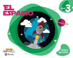 QUIERO APRENDER 3 EL ESPACIO 5AÑOS EI 16 | AA,VV | 9788469613870 (Bruño)