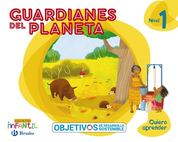 QUIERO APRENDER 1 3AÑOS GUARDIANES PLANETA 20 | Varios Autores | 9788469619216 (Bruño)