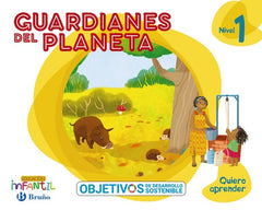 QUIERO APRENDER 1 3AÑOS GUARDIANES PLANETA 20 | Varios Autores | 9788469619216 (Bruño)