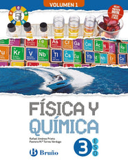 Física y Química 3ºESO 3 volúmenes Proyecto 5 etapas | Varios autores | 9788469633335 (BRUÑO)
