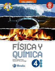 Física y Química 4ºESO 3 volúmenes Proyecto 5 etapas | Varios autores | 9788469634080 (BRUÑO)