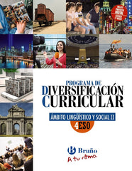 Diversificación Curricular Ámbito Lingüístico y Social 4ºESO A tu ritmo | Equipo Bruño | 9788469634103 (BRUÑO)