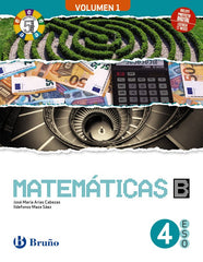 Matemáticas 4 B ESO 3 volúmenes Proyecto 5 etapas | Varios autores | 9788469634233 (BRUÑO)