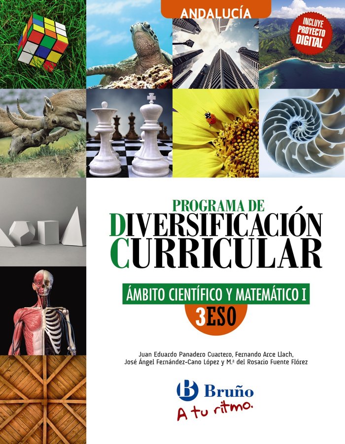 Diversificación Curricular Ámbito Científico y Matemático 3ºESO | Varios autores | 9788469634585 (BRUÑO)