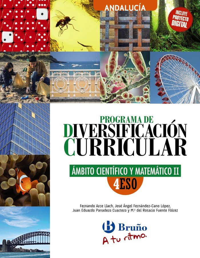 Diversificación Curricular Ámbito Científico y Matemático 4ºESO | Varios autores | 9788469634622 (BRUÑO)