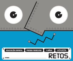 RETOS 4AÑOS 1oTRIMESTRE EI 17 | AA,VV | 9788469828847 (Anaya Texto)