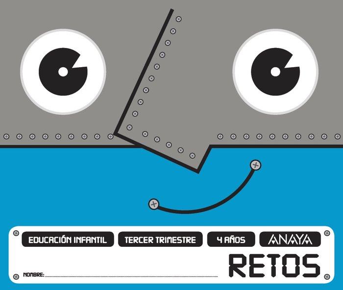 RETOS 4AÑOS 3oTRIMESTRE EI 17 | AA,VV | 9788469828861 (Anaya Texto)