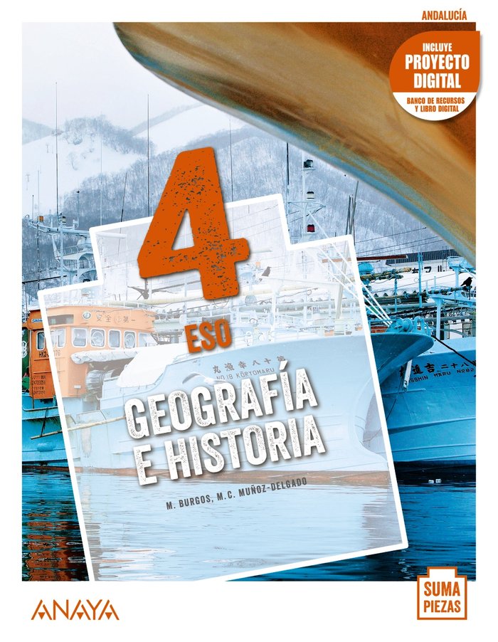 Geografía e Historia 4. | Varios autores | 9788469880920 (ANAYA TEXTO)