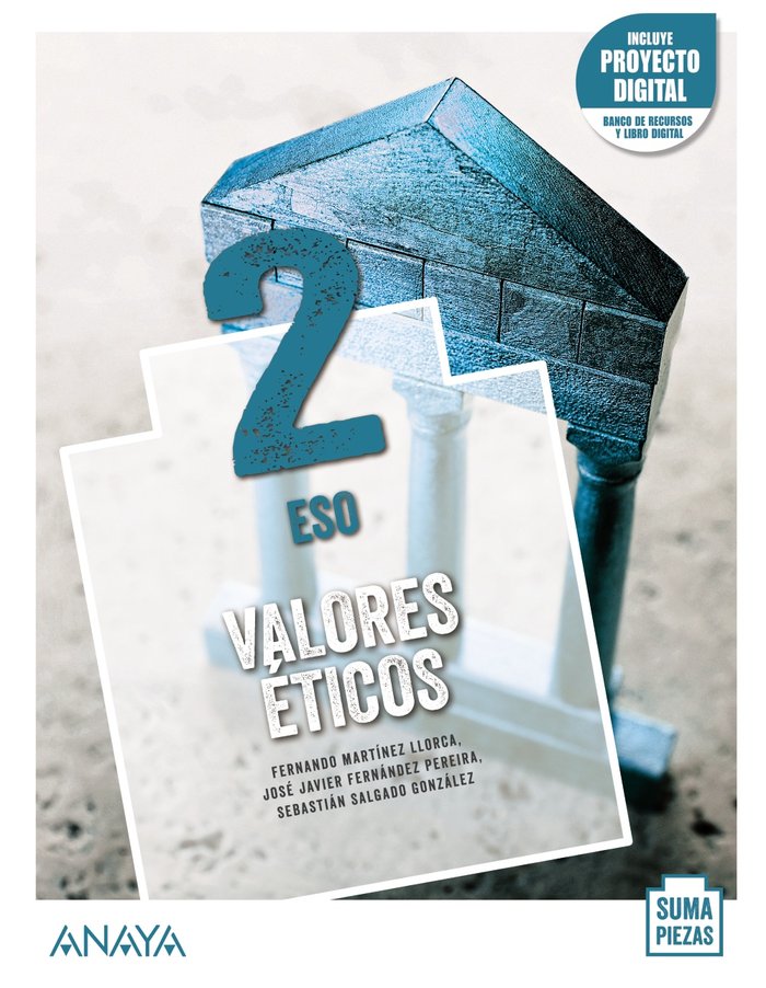Valores Éticos 2. | Varios autores | 9788469883532 (ANAYA TEXTO)