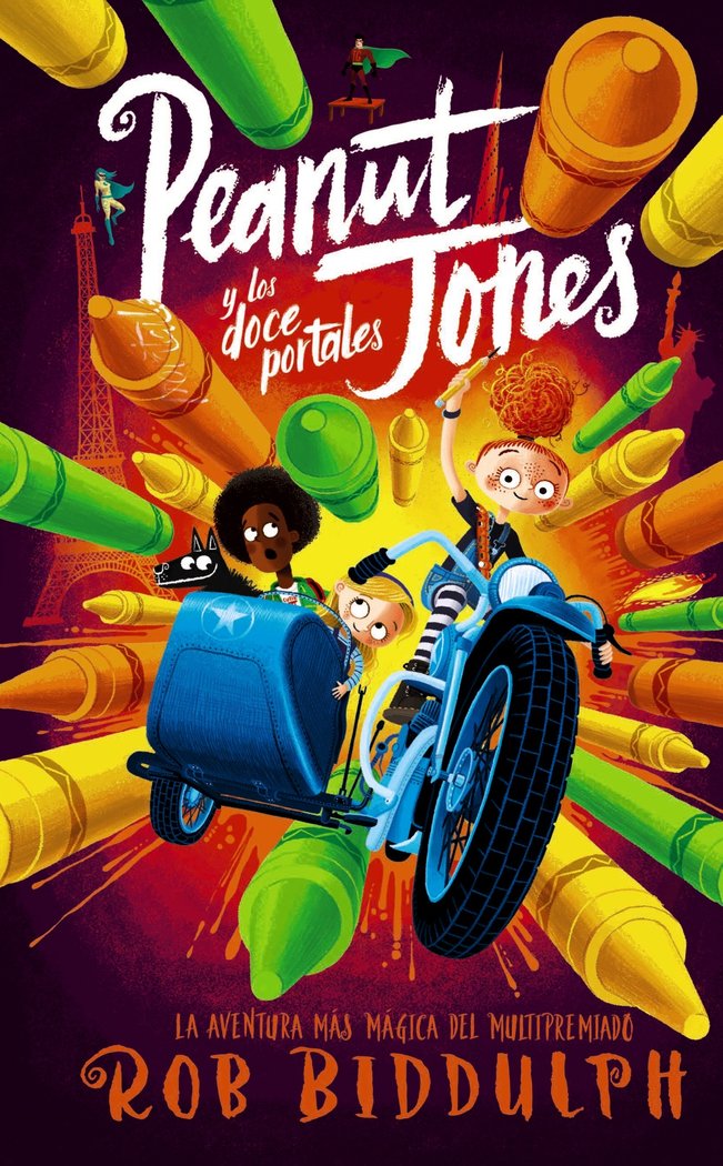 PEANUT JONES Y LOS DOCE PORTALES | Biddulph, Rob | 9788469890776 (Anaya infantil y juvenil)