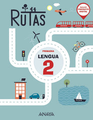 LENGUA 2º de Primaria ANDALUCIA 23 RUTAS | AA,VV | 9788469892664 (Anaya Texto)