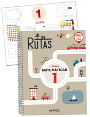 MATEMATICAS 1oEP RUTAS 22 | PELLICER IBORRA, CARMEN | 9788469893463 (Anaya Texto)