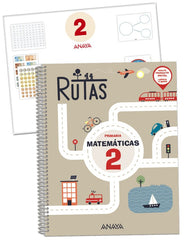 MATEMATICAS 2º de Primaria RUTAS 22 | PELLICER IBORRA, CARMEN | 9788469893685 (Anaya Texto)